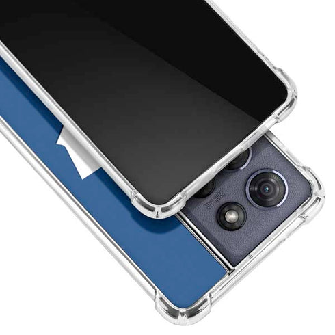 NHL Toronto Maple Leafs Solid Background Moto G Stylus 5G (2025) Clear Case