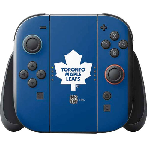NHL Toronto Maple Leafs Solid Background Nintendo Switch 2 (2025) with Joy-Con Skin