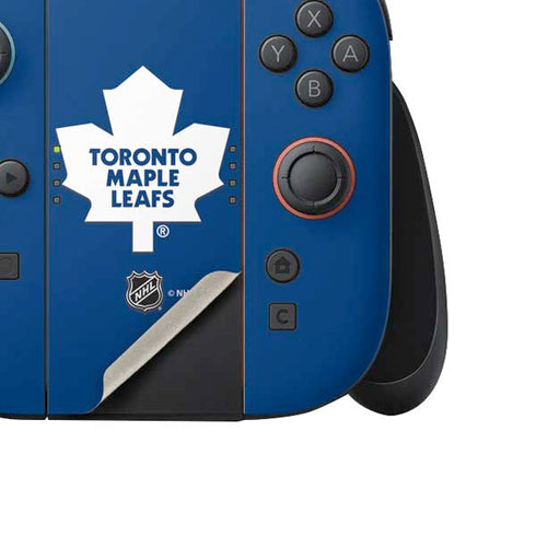 NHL Toronto Maple Leafs Solid Background Nintendo Switch 2 (2025) Joy-Con Controller Skin