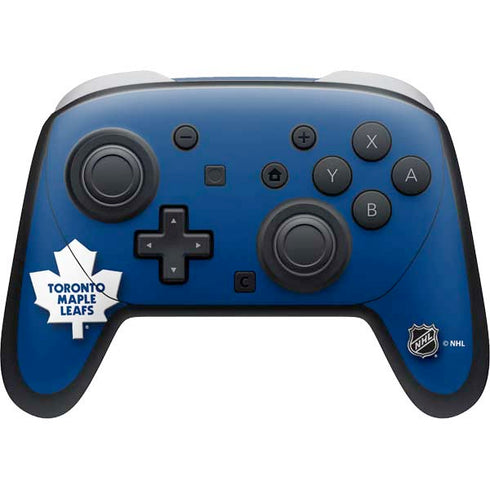 NHL Toronto Maple Leafs Solid Background Nintendo Skins