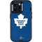 NHL Toronto Maple Leafs Solid Background Otterbox Defender iPhone Skin