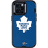 NHL Toronto Maple Leafs Solid Background Otterbox Defender iPhone Skin