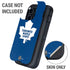 NHL Toronto Maple Leafs Solid Background Otterbox Defender iPhone Skin