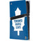 NHL Toronto Maple Leafs Solid Background PS5 Pro Console Skin