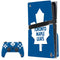 NHL Toronto Maple Leafs Solid Background PS5 Pro Disk Bundle Skin