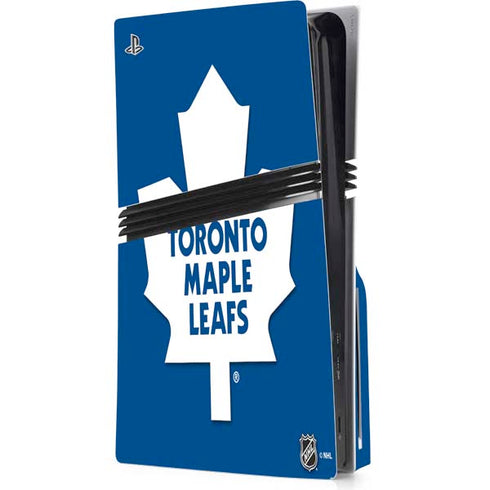 NHL Toronto Maple Leafs Solid Background PlayStation PS5 Skins