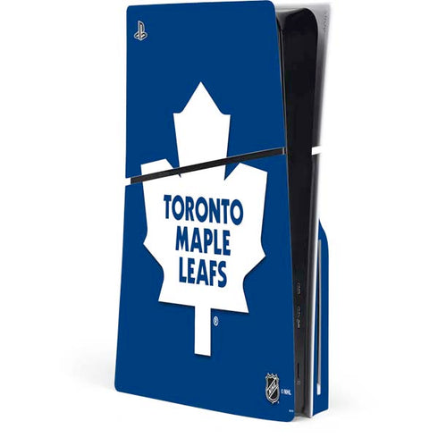 NHL Toronto Maple Leafs Solid Background PlayStation PS5 Skins