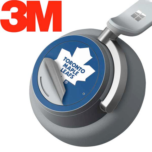 NHL Toronto Maple Leafs Solid Background Surface Headphones Skin