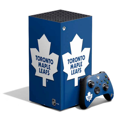 NHL Toronto Maple Leafs Solid Background XBox Series X Digital Edition Bundle Skin