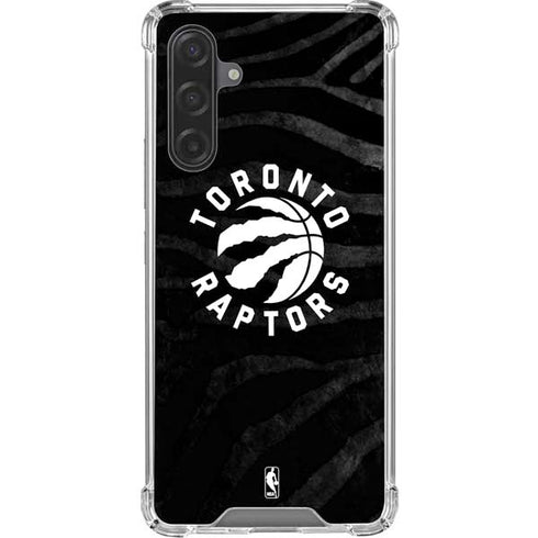 NBA Toronto Raptors Animal Print Galaxy A17 Clear Case