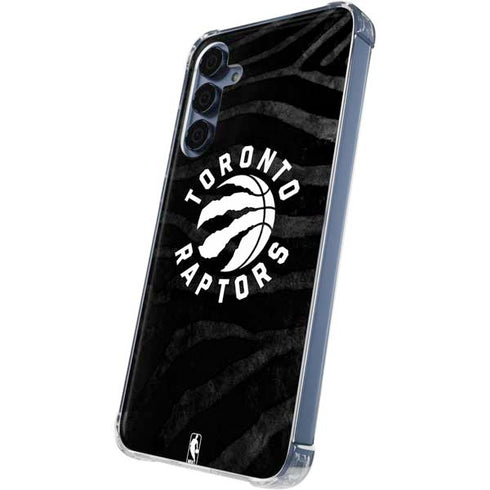 NBA Toronto Raptors Animal Print Galaxy A35 5G Clear Case