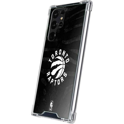 NBA Toronto Raptors Animal Print Galaxy S23 Ultra Clear Case