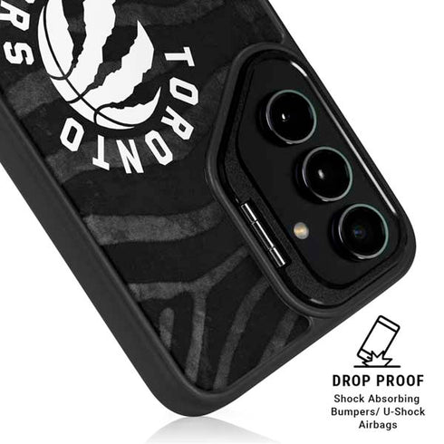 NBA Toronto Raptors Animal Print Galaxy S25 Kickstand Case