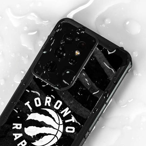 NBA Toronto Raptors Animal Print Galaxy S24 Ultra Waterproof Case