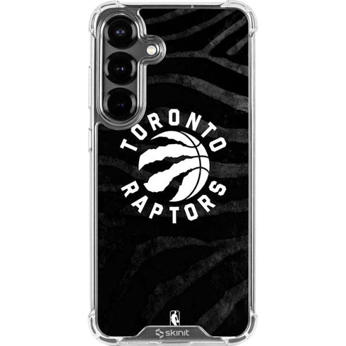 NBA Toronto Raptors Animal Print Galaxy S26 Clear Case