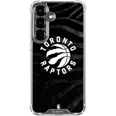 NBA Toronto Raptors Animal Print Galaxy S26 Plus Clear Case