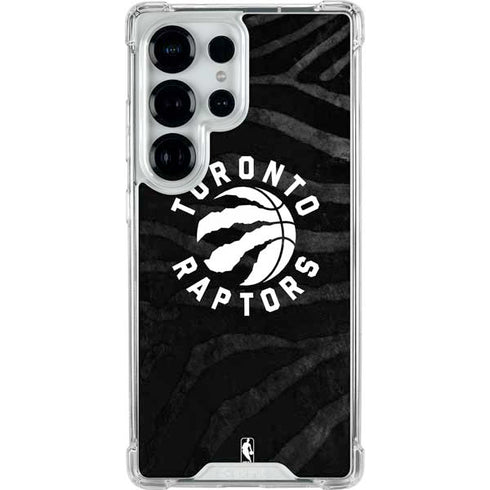 NBA Toronto Raptors Animal Print Galaxy S26 Ultra Clear Case