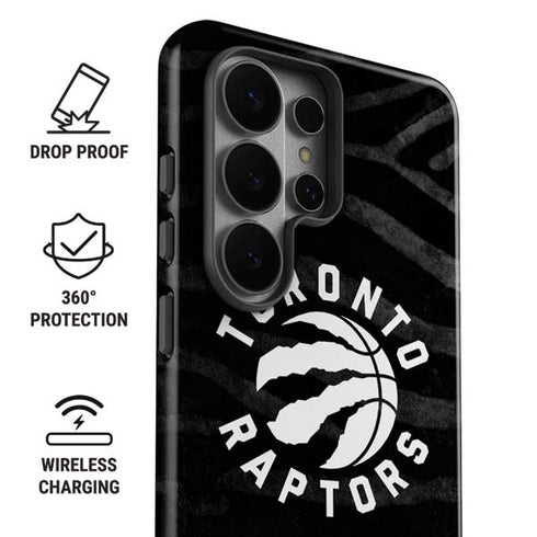 NBA Toronto Raptors Animal Print Galaxy S26 Ultra Impact Case