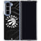 NBA Toronto Raptors Animal Print Galaxy Z Fold5 5G Clear Case