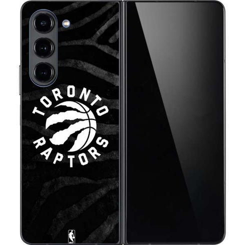 NBA Toronto Raptors Animal Print Galaxy Z Fold5 5G Skin