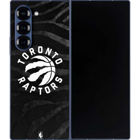 NBA Toronto Raptors Animal Print Galaxy Z Fold6 Skin
