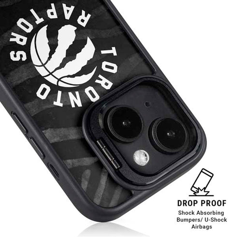 NBA Toronto Raptors Animal Print iPhone 13 Kickstand Case