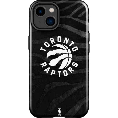 NBA Toronto Raptors Animal Print iPhone 15 Impact Case