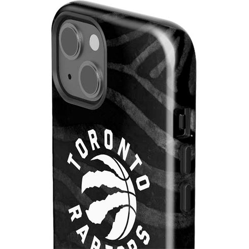 NBA Toronto Raptors Animal Print iPhone 15 Impact Case