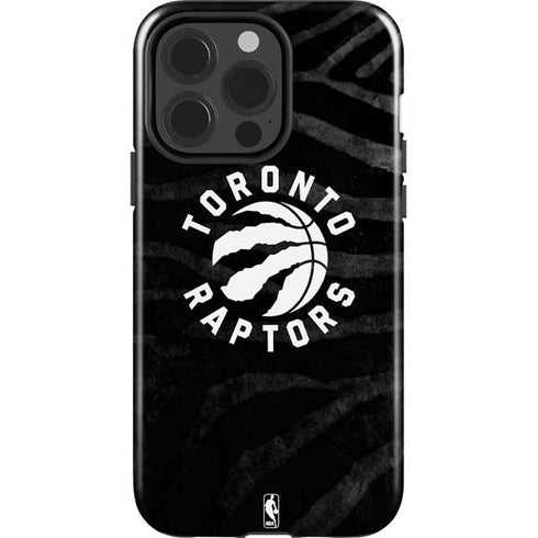 NBA Toronto Raptors Animal Print iPhone 15 Pro Impact Case