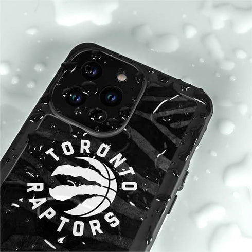 NBA Toronto Raptors Animal Print iPhone 15 Pro Waterproof Case