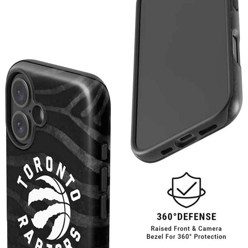 NBA Toronto Raptors Animal Print iPhone 16 Plus Magsafe Impact Case