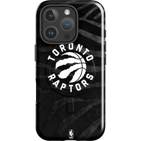NBA Toronto Raptors Animal Print iPhone 16 Pro Max Magsafe Impact Case