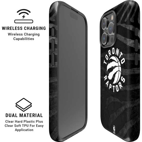 NBA Toronto Raptors Animal Print iPhone 16 Pro Max Magsafe Impact Case