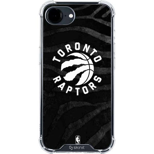 NBA Toronto Raptors Animal Print iPhone 16e Clear Case