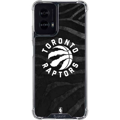 NBA Toronto Raptors Animal Print Moto G Power 5G (2024) Clear Case