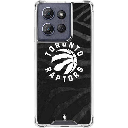 NBA Toronto Raptors Animal Print Moto G Stylus 5G (2025) Clear Case