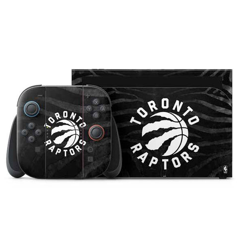 NBA Toronto Raptors Animal Print Nintendo Switch 2 (2025) with Joy-Con Skin
