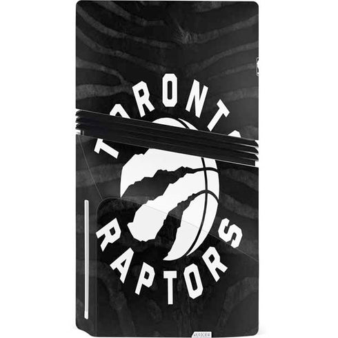NBA Toronto Raptors Animal Print PS5 Pro Disk Console Skin