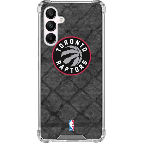 NBA Toronto Raptors Black Rust Galaxy A16 5G Clear Case