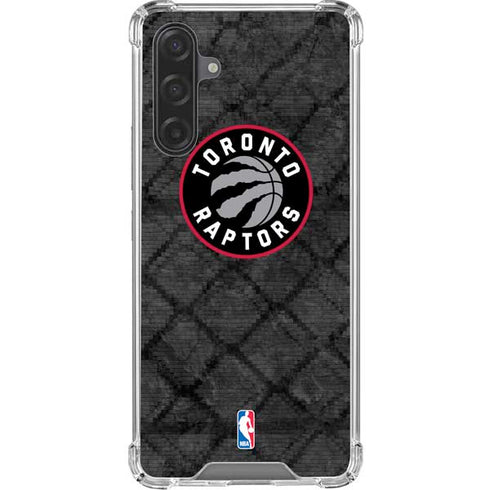 NBA Toronto Raptors Black Rust Galaxy A17 Clear Case