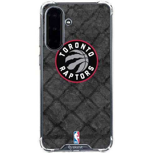 NBA Toronto Raptors Black Rust Galaxy A36 5G Clear Case