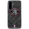 NBA Toronto Raptors Black Rust Galaxy A36 5G Clear Case