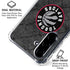 NBA Toronto Raptors Black Rust Galaxy A36 5G Clear Case