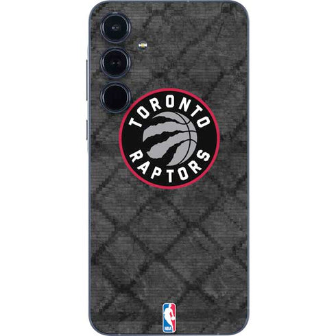 NBA Toronto Raptors Black Rust Galaxy A55 5G Skin