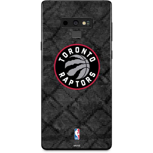 NBA Toronto Raptors Black Rust Galaxy Note 9 Skin