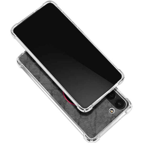 NBA Toronto Raptors Black Rust Galaxy S24 FE Clear Case