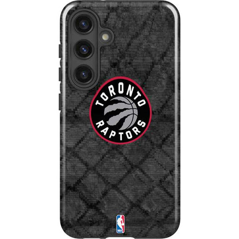 NBA Toronto Raptors Black Rust Galaxy S25 Impact Case
