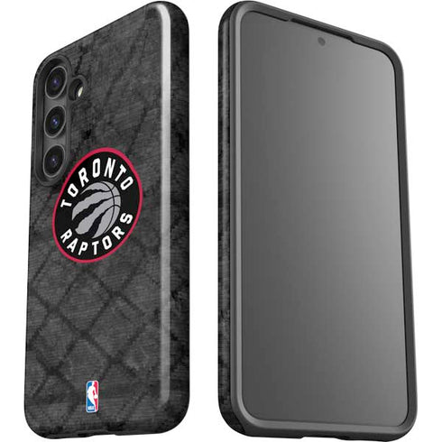 NBA Toronto Raptors Black Rust Galaxy S25 Impact Case