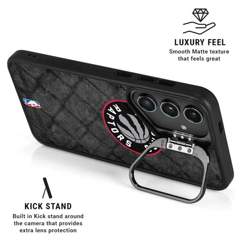 NBA Toronto Raptors Black Rust Galaxy S25 Kickstand Case