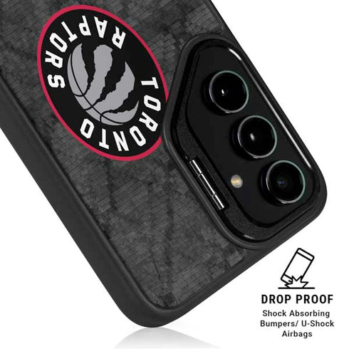 NBA Toronto Raptors Black Rust Galaxy S24 Kickstand Case